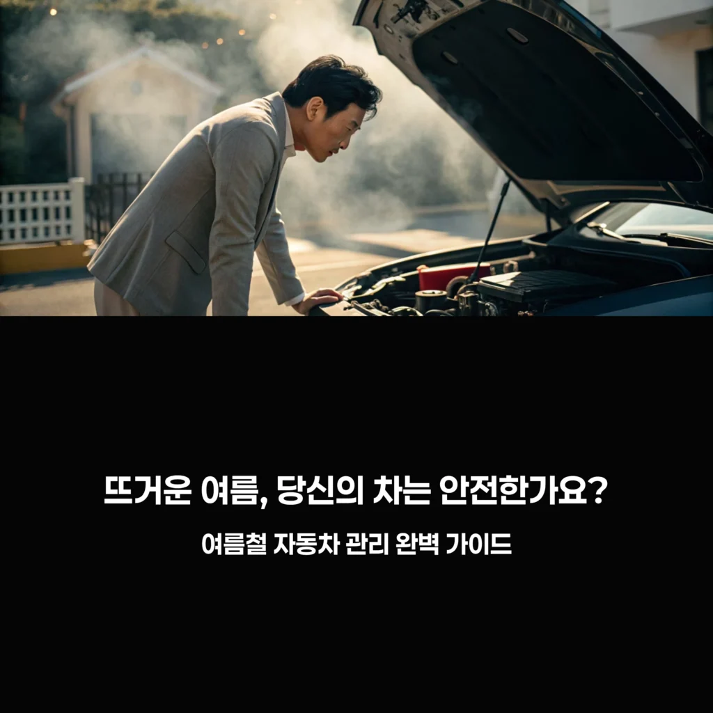 여름 자동차 관리