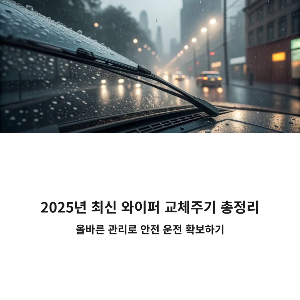 와이퍼 교체주기