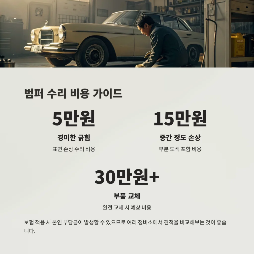 자동차 범퍼 관리