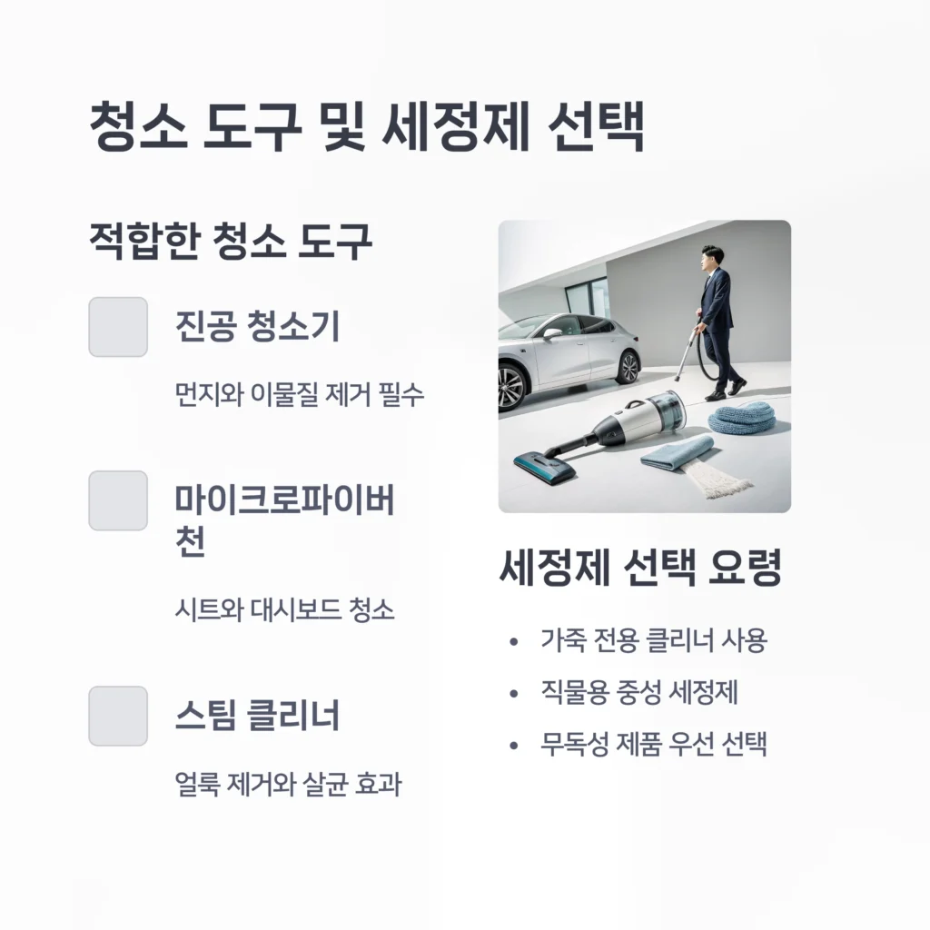 차량 실내 관리팁