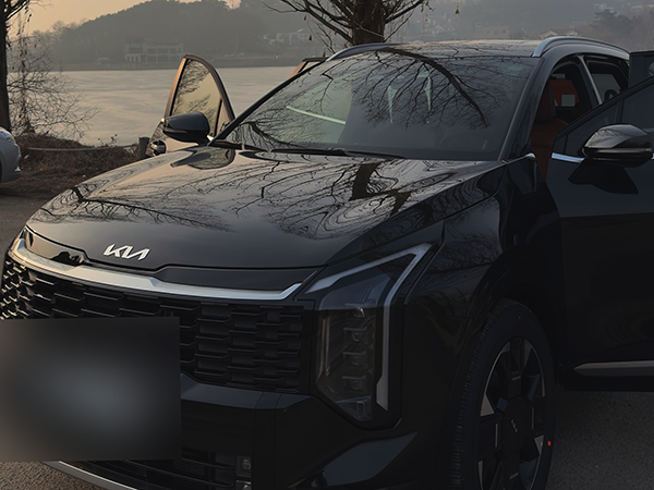 스포티지 하이브리드 출고 사진