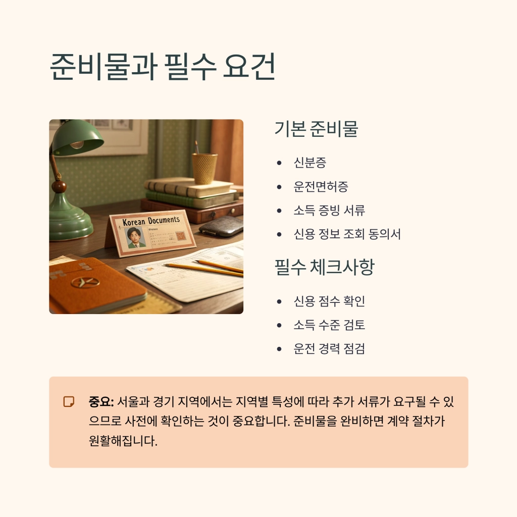 장기렌트 가격비교